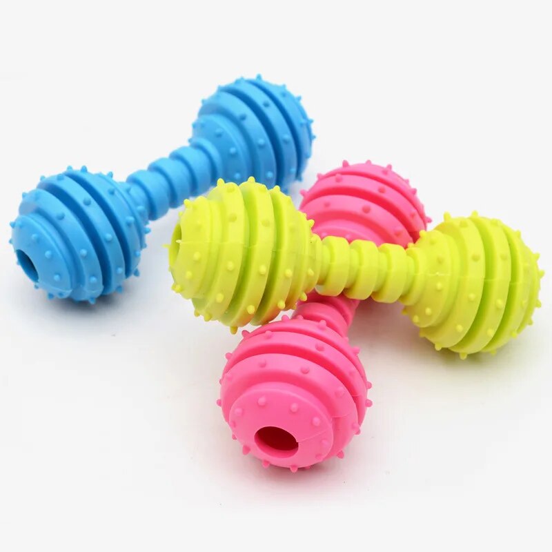 1PCS Pet Toys for Small Dogs Rubber Resistance To Bite Dog Toy Teeth Cleaning Chew Training Toys Pet Supplies Puppy Dogs Cats