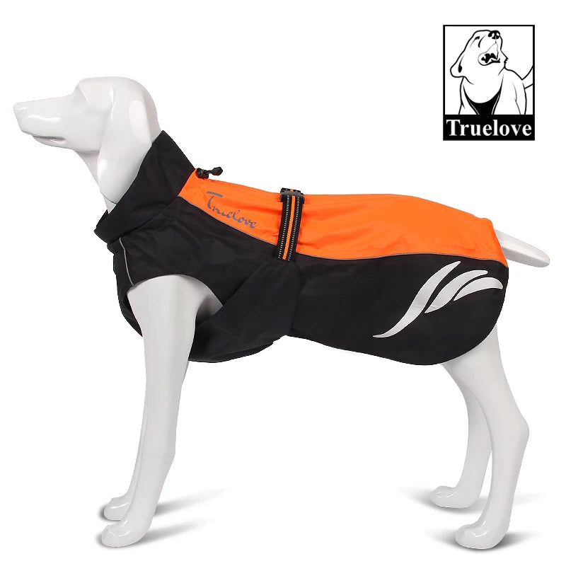 Chaleco de abrigo para perros Diseño impermeable Material reflectante Forro transpirable Productos para mascotas para todas las condiciones climáticas