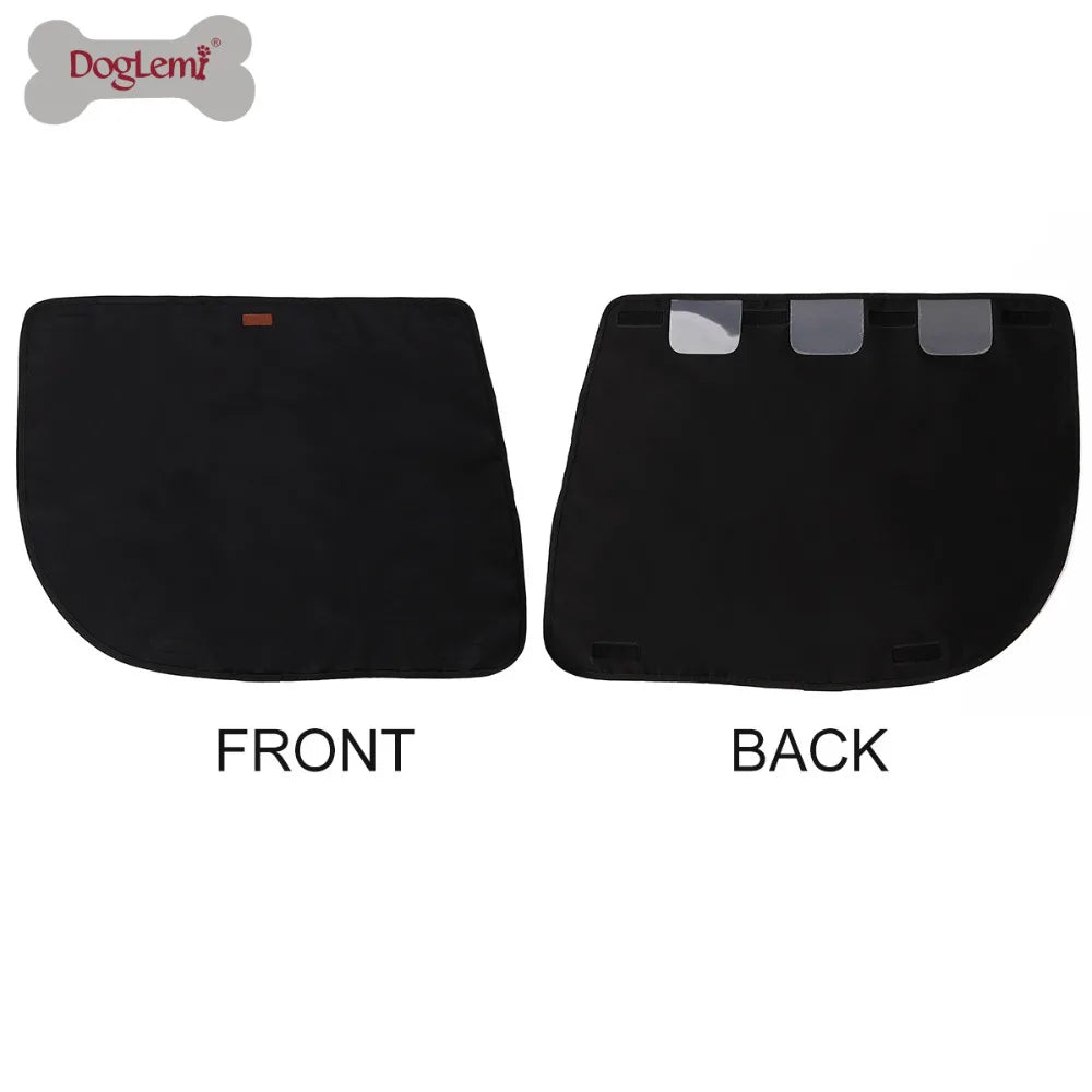 2 unids/pack Protector de puerta de coche para perros y mascotas 600D, alfombrillas de protección de tela Oxford, Protector antideslizante contra arañazos para mascotas, accesorios para perros