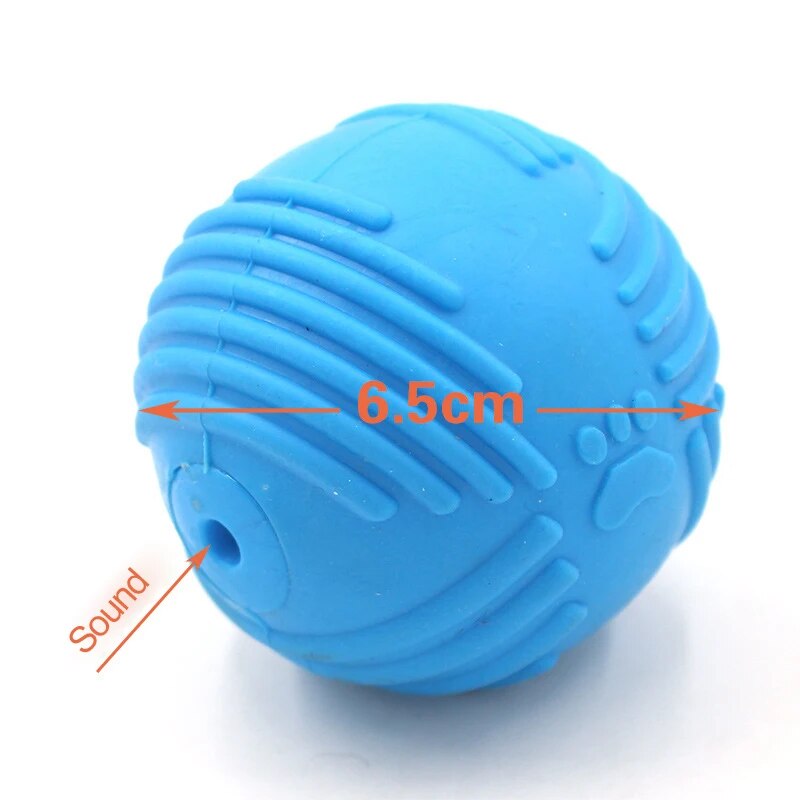 1PCS Pet Toys for Small Dogs Rubber Resistance To Bite Dog Toy Teeth Cleaning Chew Training Toys Pet Supplies Puppy Dogs Cats