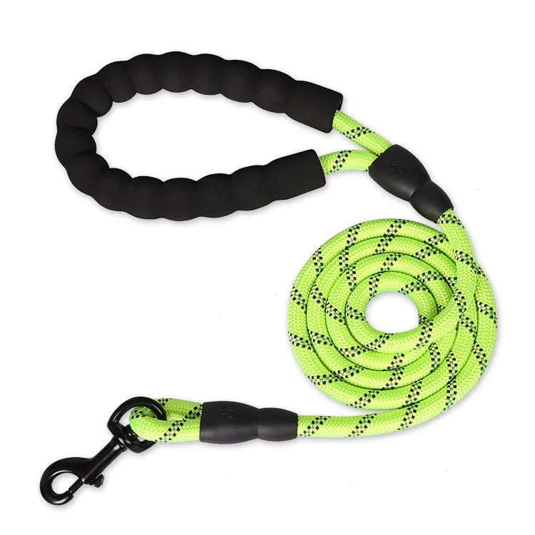 Correa fuerte para perros de 150/200/300cm, correas para mascotas, correa reflectante para perros grandes, pequeños, medianos y grandes, accesorios para remolque Golden Retriever