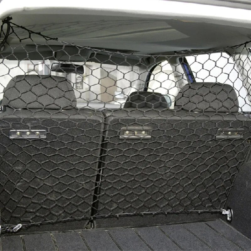 Dog Carrier Barrier Trunk Barrier for Dogs Travel Accessories Dog Protection Net Car Pet Carrier for Hatchback SUV Mesh Safe Net