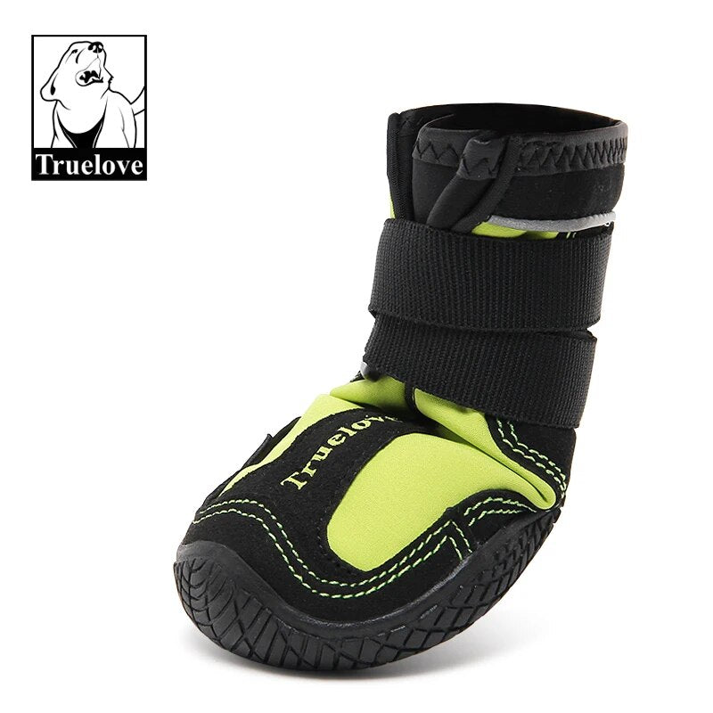 Zapatos para mascotas, botas impermeables para perros con suela antideslizante resistente reflectante, zapatos para perros al aire libre, 2 piezas/4 piezas