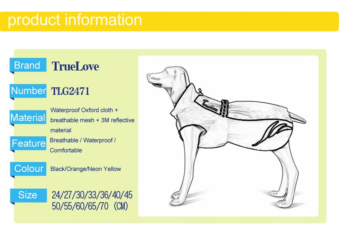 Chaleco de abrigo para perros Diseño impermeable Material reflectante Forro transpirable Productos para mascotas para todas las condiciones climáticas