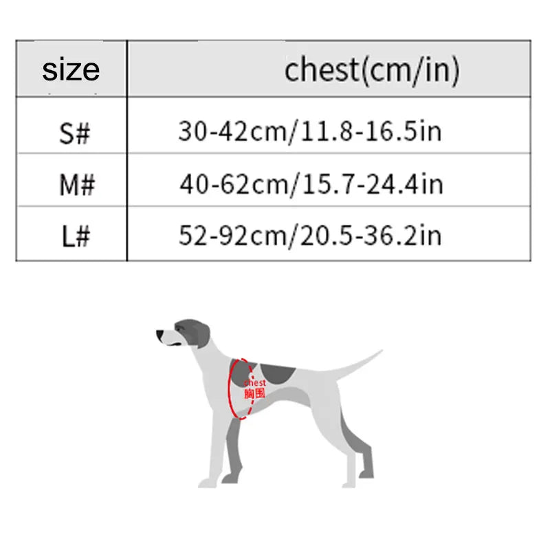 Arnés para mascotas, chaleco de tela para perros grandes, medianos y pequeños, de algodón con reflejo 3M para accesorios para todas las estaciones