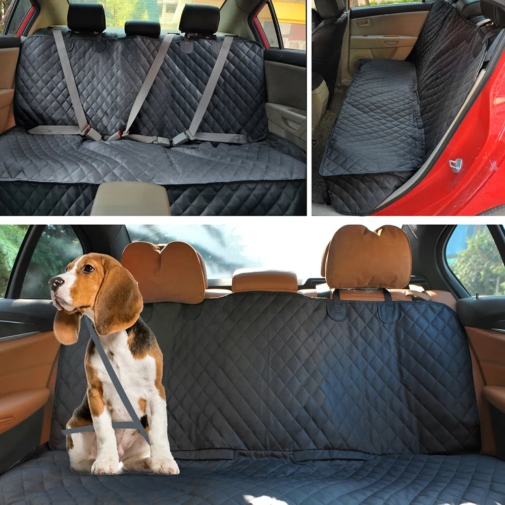 Dog Car Seat Cover Pet Travel Carrier Mattress Dog Car Seat Protector With Middle Seat Armrest For Dogs Accessories