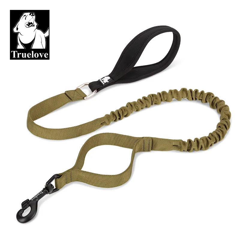 Correa Flexible para perro, amortiguación a prueba de explosiones, Control de cuerda elástica, accesorios para perros grandes y fuertes