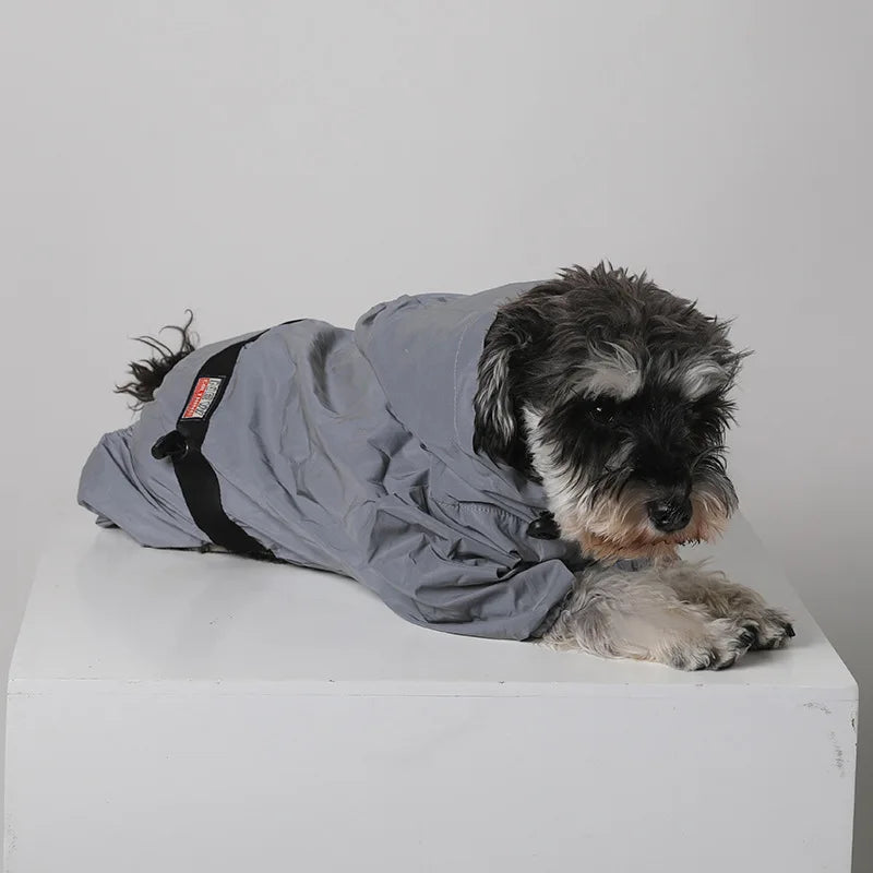 Chubasquero impermeable para perros de compañía, sudaderas con capucha para perros, abrigo de lluvia, ropa, chaquetas cortavientos para Bulldog Francés, Pug y Chihuahua