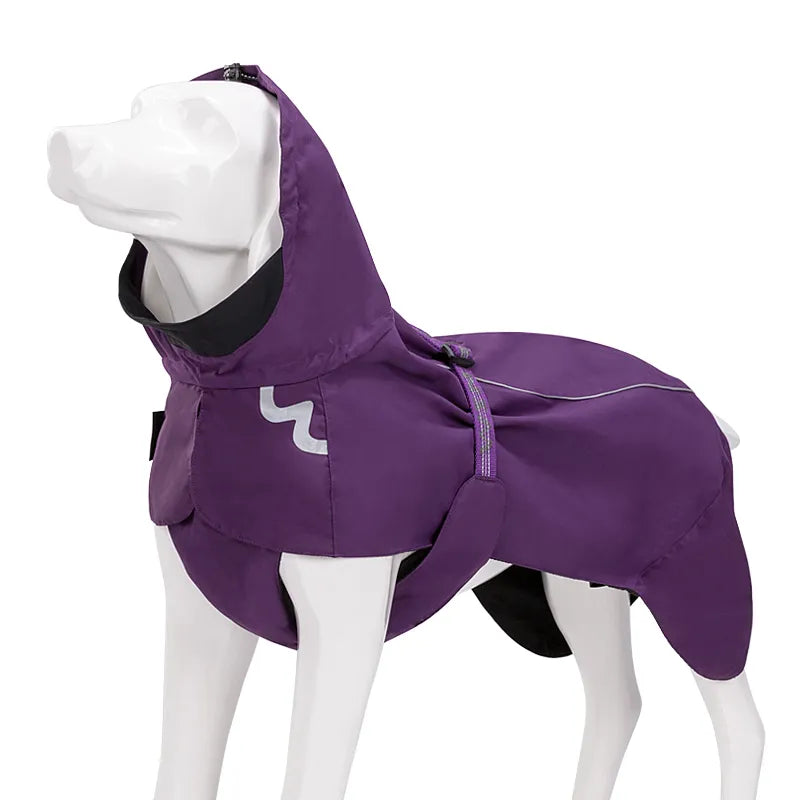 Ropa para mascotas cortavientos impermeable chaqueta desmontable ropa para perros patrones de moda abrigo impermeable suave para mascotas