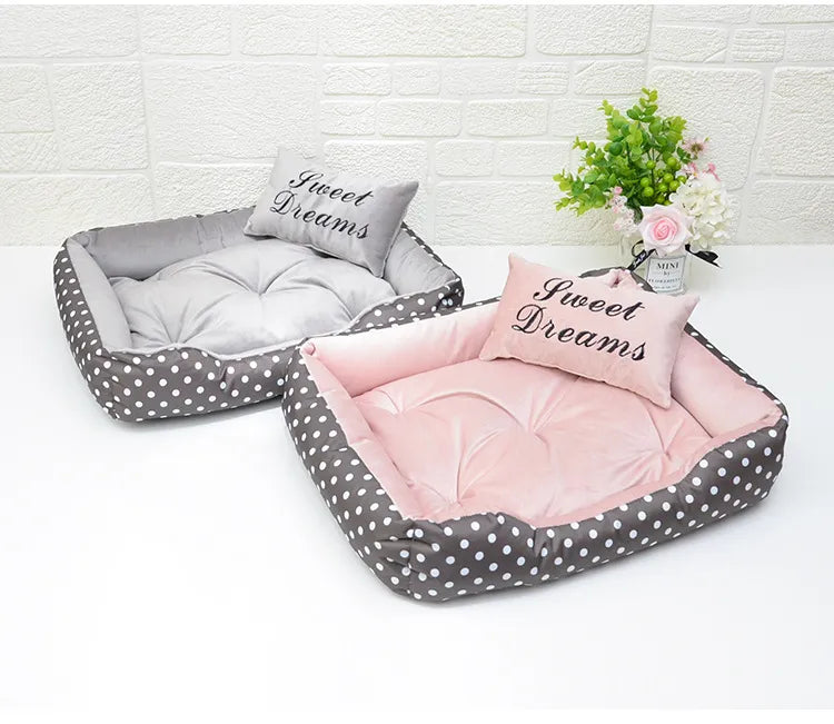 Dog Dot Bed Four Season Use Comfortable camas para perros dog beds for small dogs Top Quality dogs pets