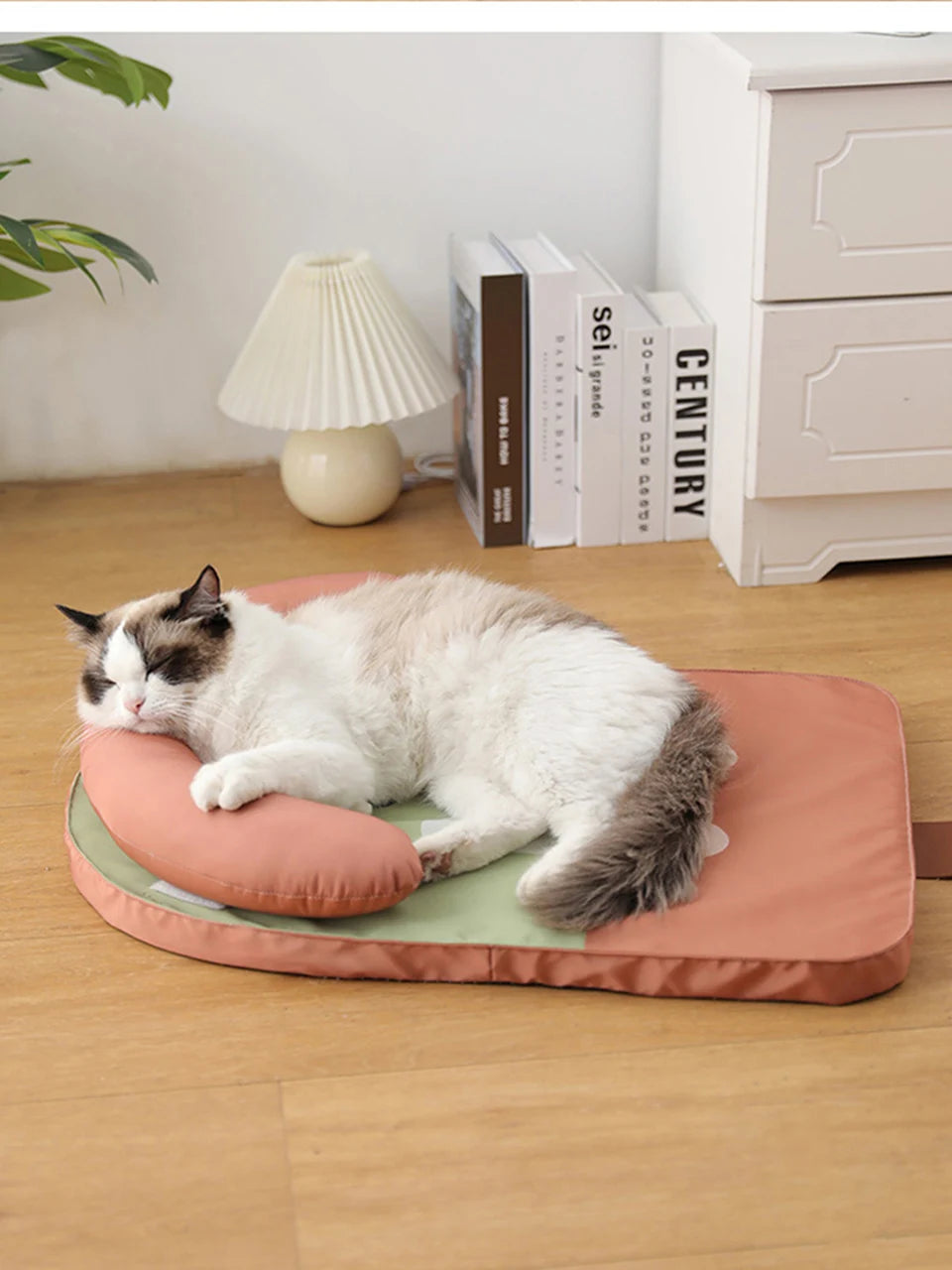 Medium Dog Bed Sleep Nest For Small Medium Large Dog Cat Self Cooling Mattress Ice Silk Cool Mat Summer Cushion Pet