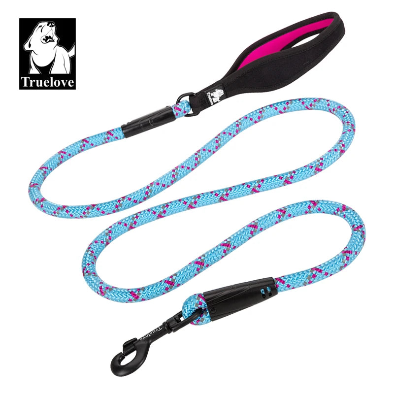 Pet Dog Leash Nylon Climbing Rope SBR Neoprene for Big Medium Small Dog Walking Accessories