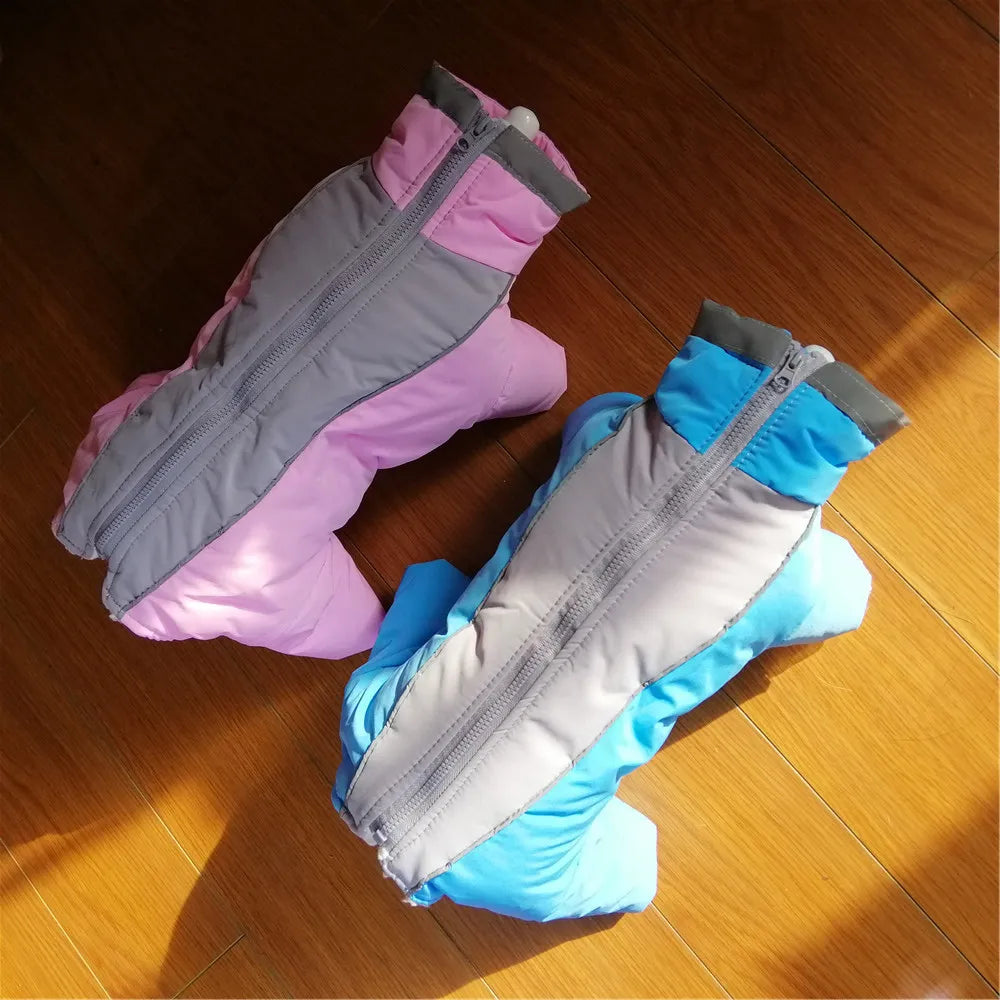 Winter Overalls for Dogs Warm Waterproof Pet Jumpsuit Trousers Male/ Female Dog Reflective Small Dog Clothes Puppy Down Jacket