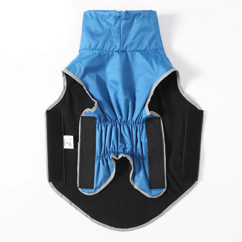 GLORIOUS KEK Vêtements imperméables réfléchissants pour chien Manteau d'hiver pour chien Gilet d'entraînement sportif Vestes Habine de neige Vêtements pour chiens de grande taille