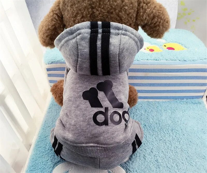 Clothes For Small Dogs Autumn Winter Warm Puppy Pet Cat Coat Jacket Sport Dog Jumpsuits Chihuahua French Bulldog Clothing Outfit Fashion Style