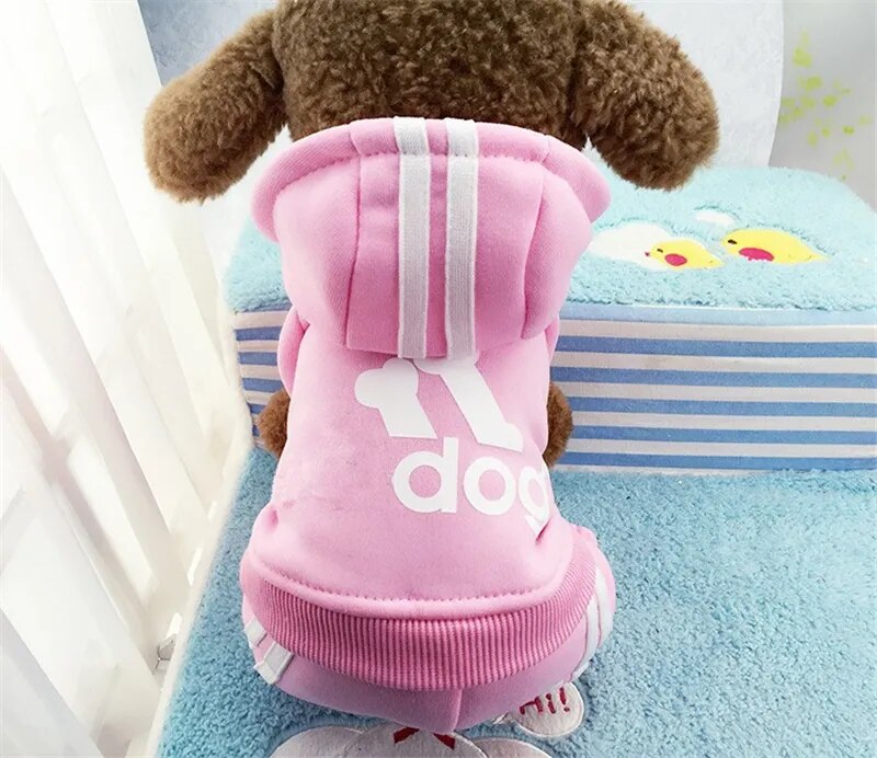 Clothes For Small Dogs Autumn Winter Warm Puppy Pet Cat Coat Jacket Sport Dog Jumpsuits Chihuahua French Bulldog Clothing Outfit Fashion Style