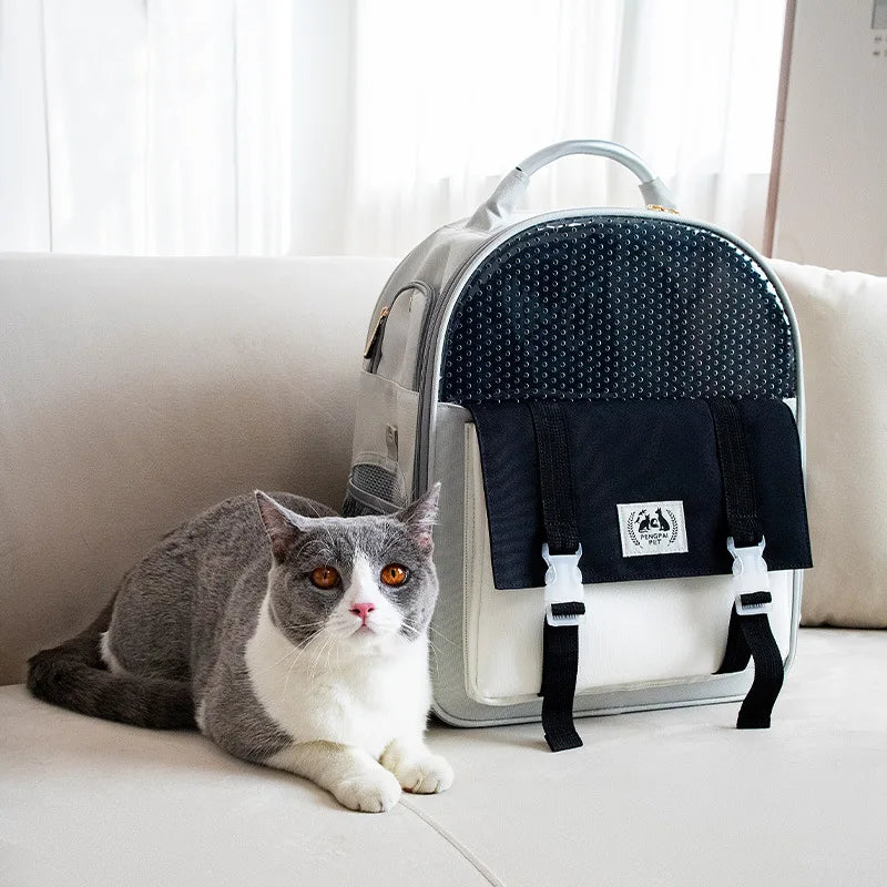 Cat Carrier Bag Small Dog Breathable Transportation Backpack Pet Outdoor Travel Shoulder Bags Puppy Kitten Dog Carrying Bagpack