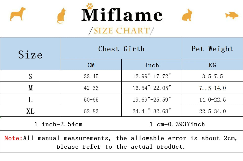 Miflame-arnés reflectante para perro, Collar para perro salchicha, Collar ajustable para perro grande, accesorios para mascotas, chaleco para Collar para mascota