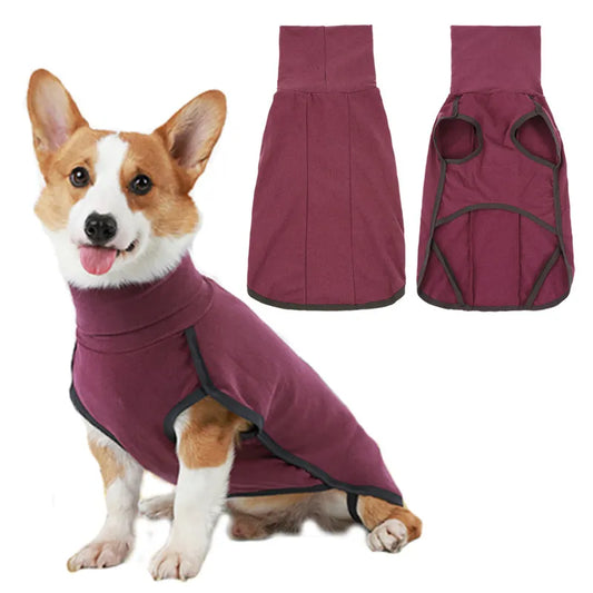 Vêtements d'automne pour chien, manteau super chaud et doux pour chiens de petite, moyenne et grande taille, flexible, coupe-vent, vêtements d'hiver pour chien, pull pour chien, chemise, style tendance