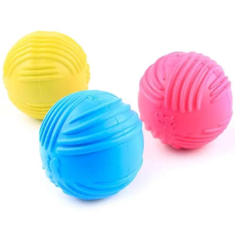 Jouets en caoutchouc pour petits chiens, 1 pièce, résistance aux morsures, nettoyage des dents, jouets d'entraînement à la mastication, fournitures pour animaux de compagnie, chiots, chiens, chats