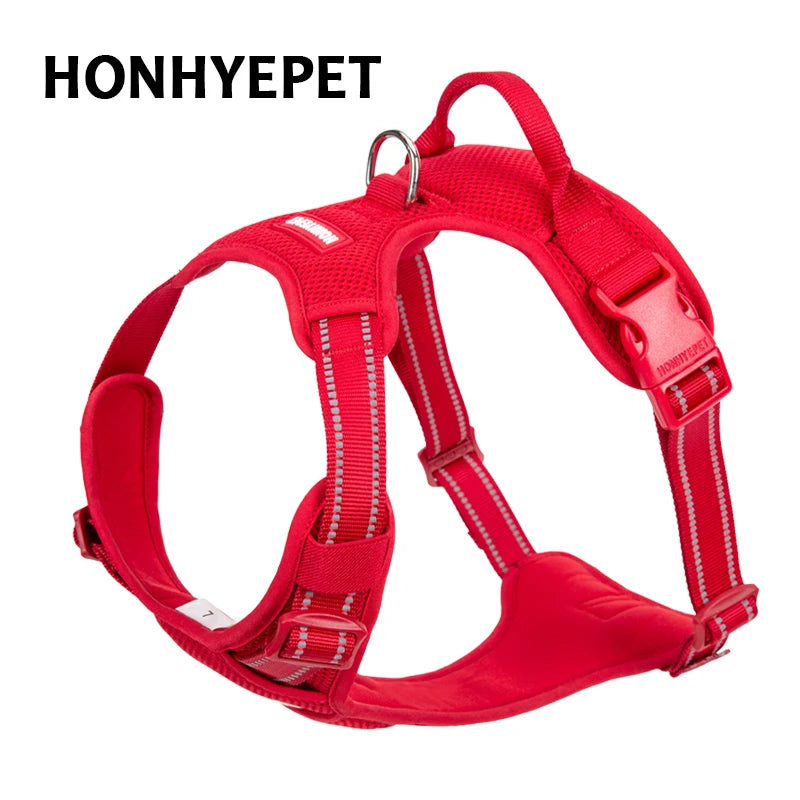 Pet Harness Big Medium Dog Chest Strap Explosion-proof Teddy Small dog Golden Retriever dog Designed for Outdoor Safety Accessories