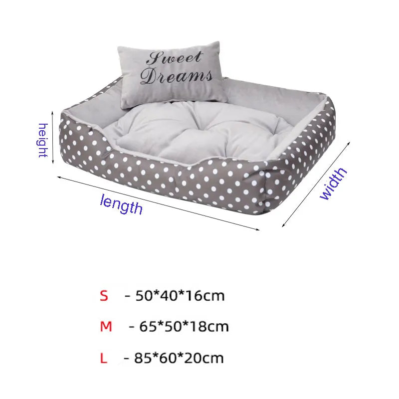 Dog Dot Bed Four Season Use Comfortable camas para perros dog beds for small dogs Top Quality dogs pets