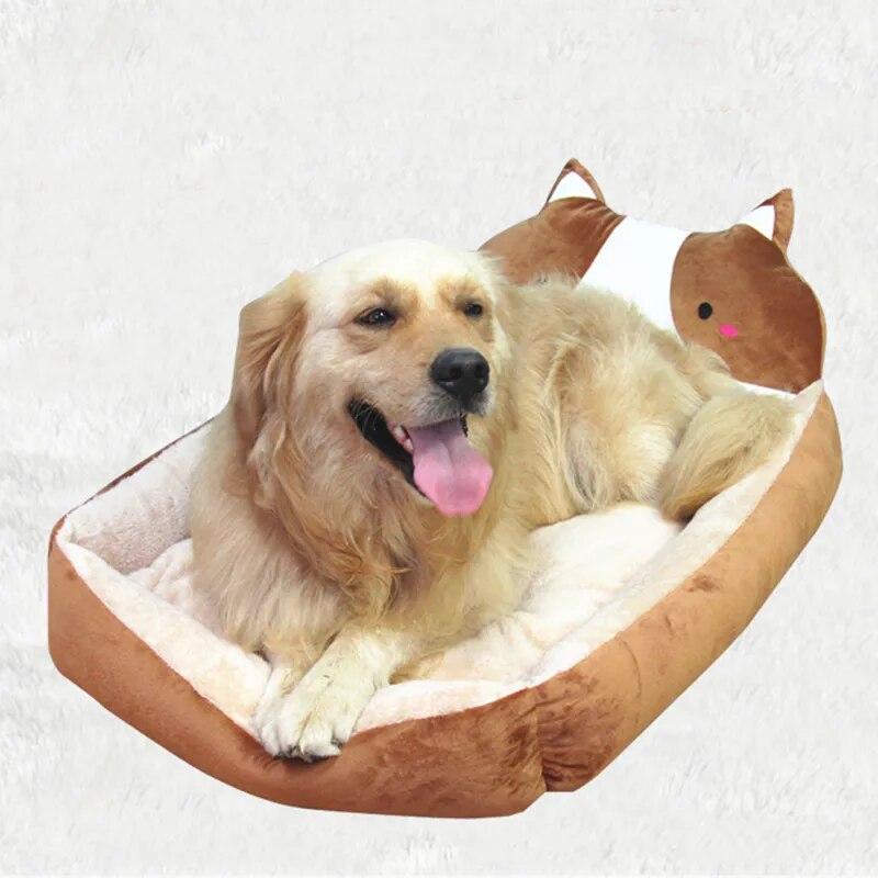 Canapé chaud d'hiver pour chiot et chat, lavable, lits pour animaux de compagnie, dessin animé, pour petits chiens, chats, Yorkies, chenils Katten, produits pour animaux de compagnie