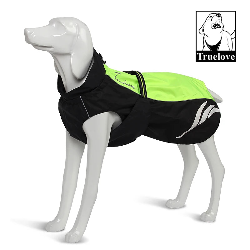 Chaleco de abrigo para perros Diseño impermeable Material reflectante Forro transpirable Productos para mascotas para todas las condiciones climáticas