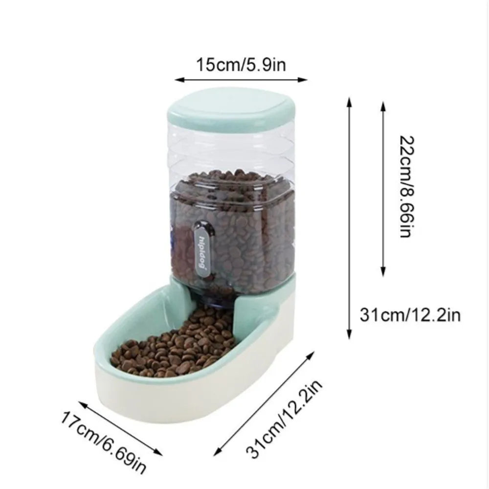 3.8L mangeoire automatique pour animaux de compagnie bol à boire pour chien pour chat alimentation en eau fournitures d'arrosage distributeur de grande capacité chaud