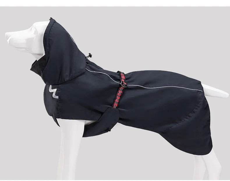 Ropa para mascotas cortavientos impermeable chaqueta desmontable ropa para perros patrones de moda abrigo impermeable suave para mascotas