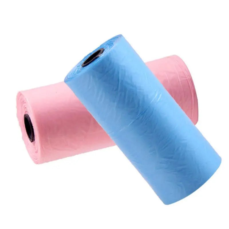 1 Roll Portable Degradable Pet Waste Poop Pet Pick Up Plastic Clean Up Refill For Pet Cleaning Accessories