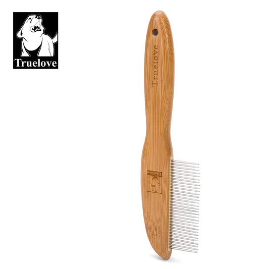 Pet Stainless Steel Comb Bamboo Supplies Grooming and Care for Long and Short Hair Cat Dog Remove the Tangle Accessories