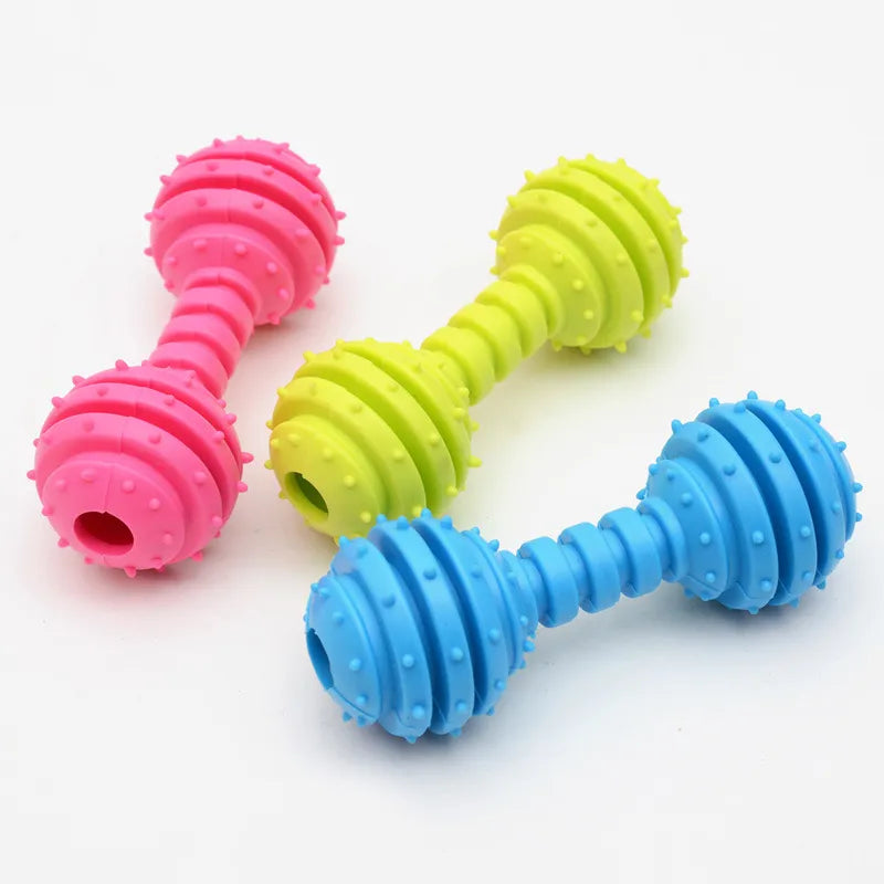 1PCS Pet Toys for Small Dogs Rubber Resistance To Bite Dog Toy Teeth Cleaning Chew Training Toys Pet Supplies Puppy Dogs Cats