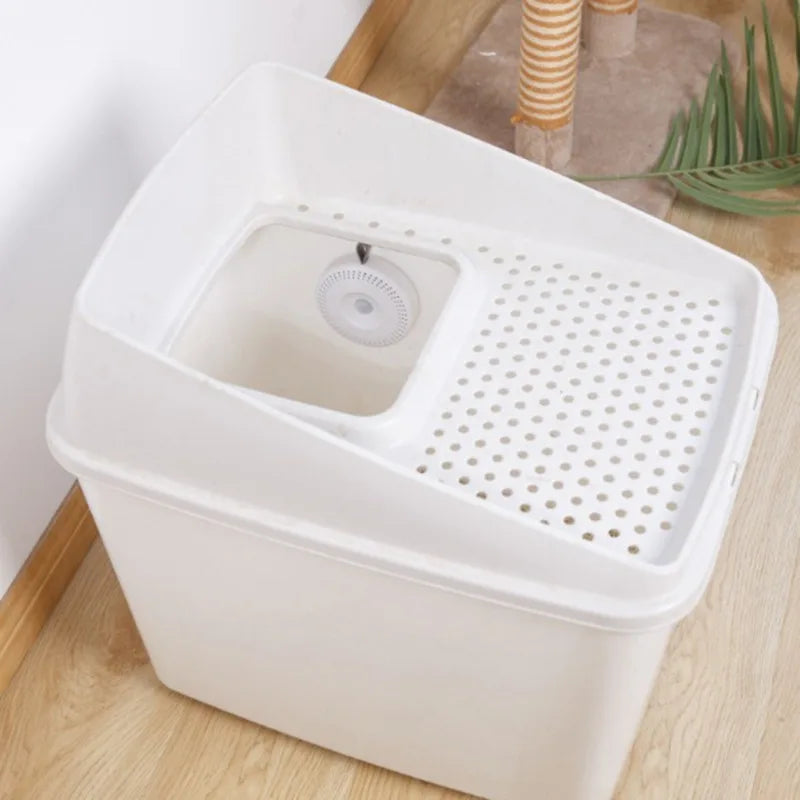 Caja de arena para gatos Eliminador de olores Inodoro para mascotas Purificador de aire Generador de aniones de ozono Desodorante de esterilización para bandeja de tocador Accesorios de productos para gatos