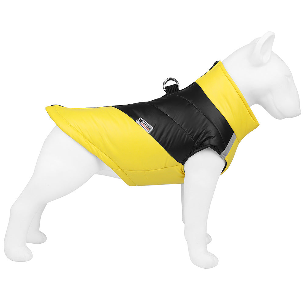 Ropa para mascotas Ropa reflectante impermeable para perros cálida