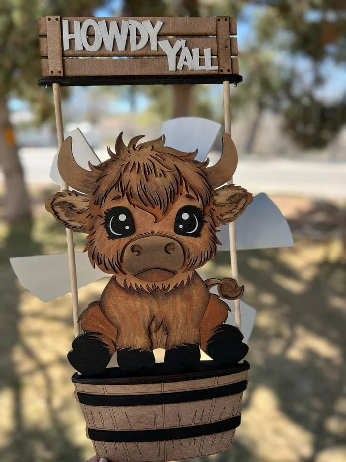 Animal Windmill Decoration Home