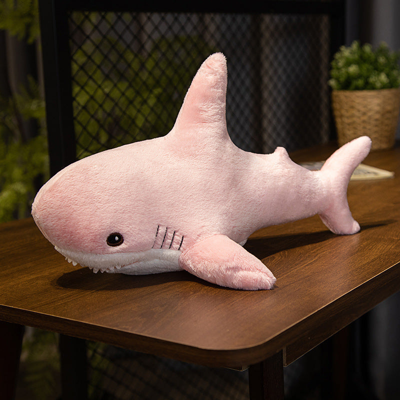 Fashion Simple Shark Throw Pillow Doll Plush Toys