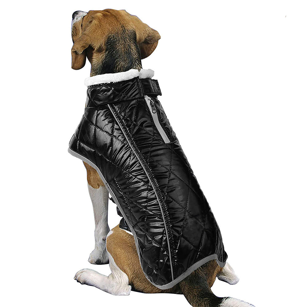 Ropa para mascotas Terciopelo impermeable Cálido