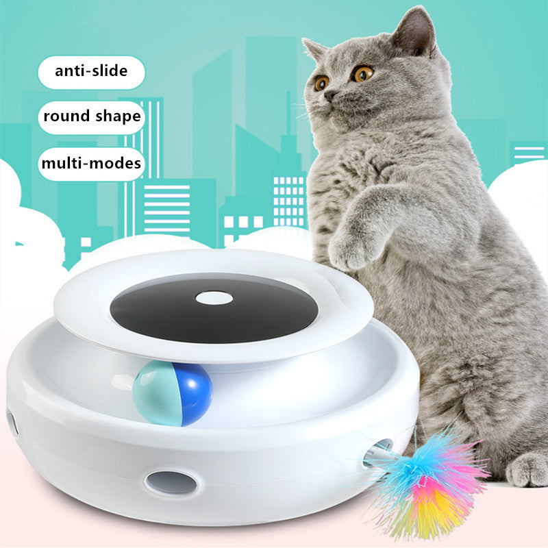 Bâton de jouet drôle pour chat, auto-salut électrique