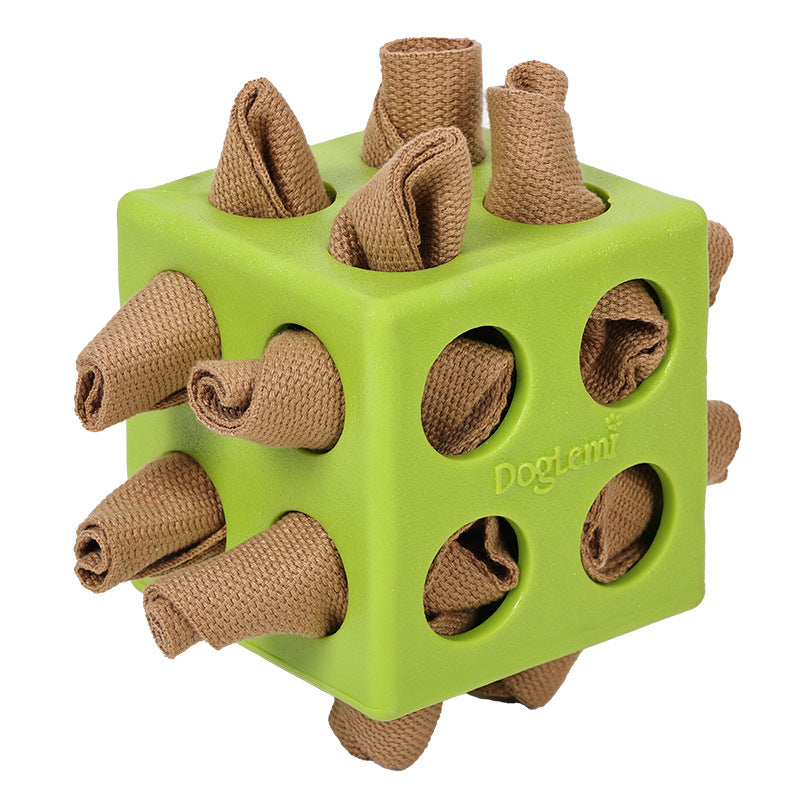 Dog Cube Molar Juguetes educativos de larga duración Productos para mascotas