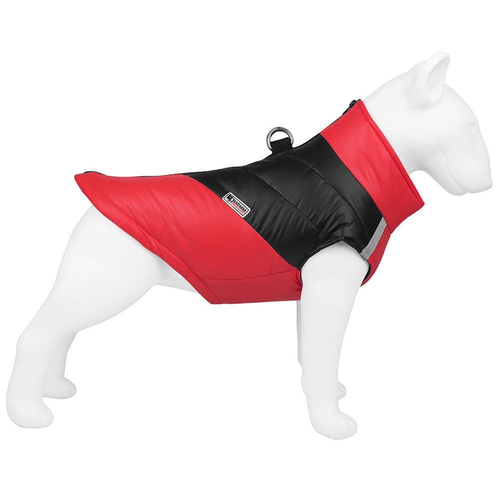 Ropa para mascotas Ropa reflectante impermeable para perros cálida