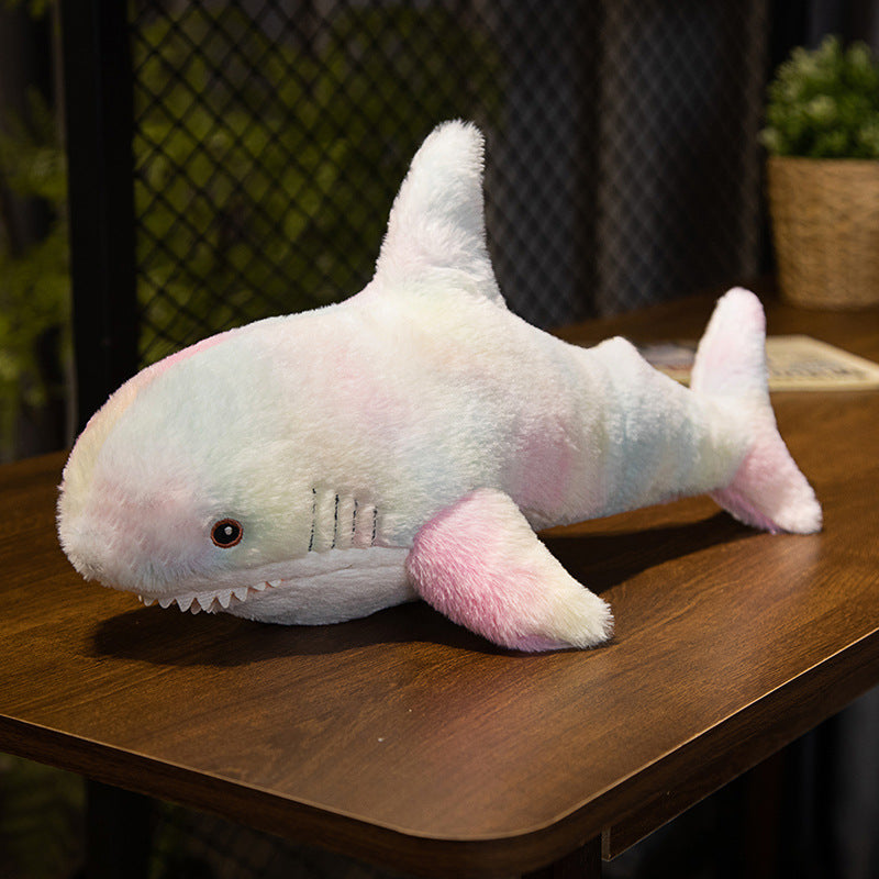 Fashion Simple Shark Throw Pillow Doll Plush Toys