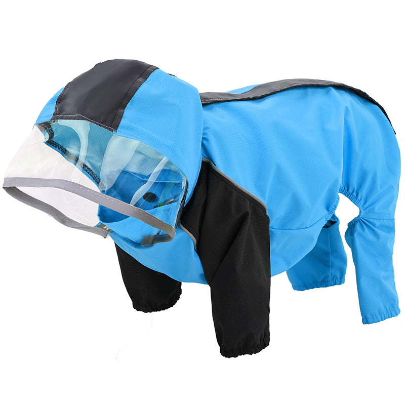 Poncho impermeable para perros con todo incluido para mascotas