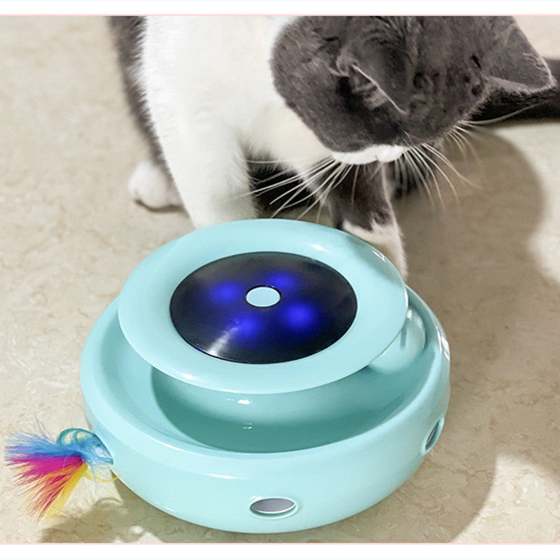 Bâton de jouet drôle pour chat, auto-salut électrique