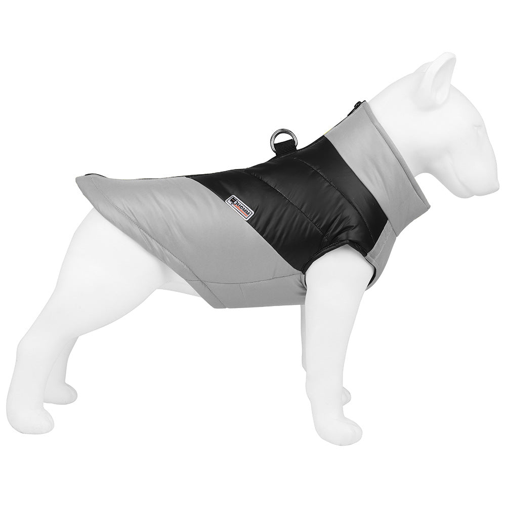 Ropa para mascotas Ropa reflectante impermeable para perros cálida