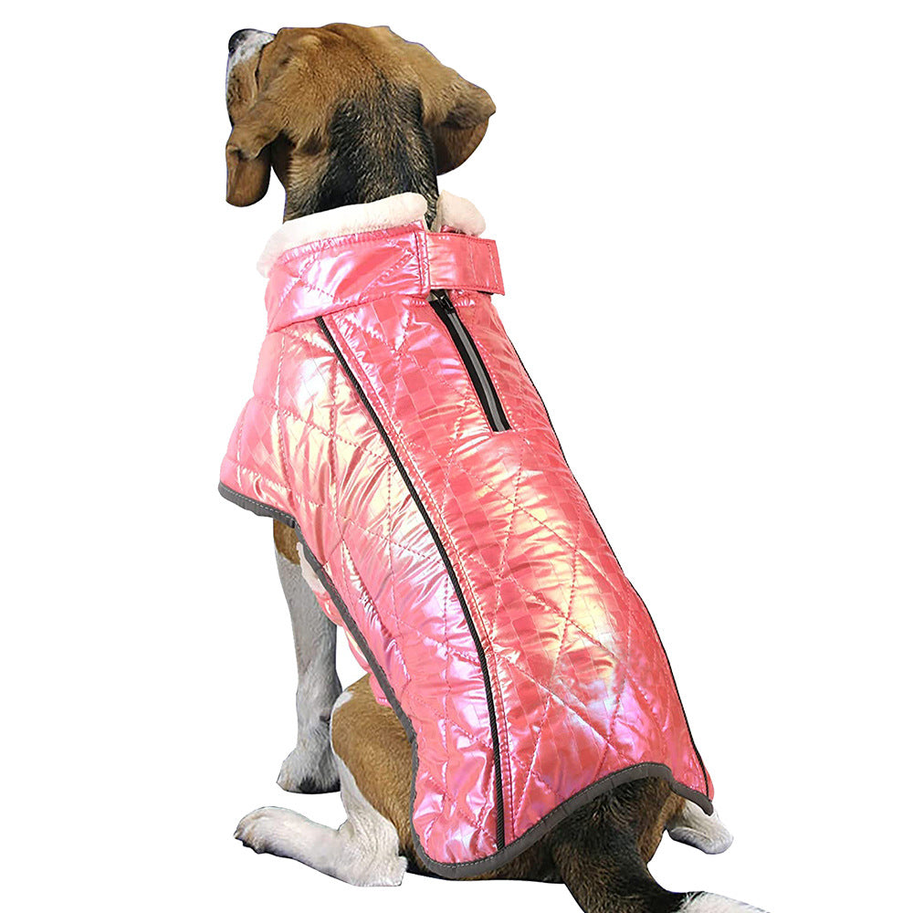 Ropa para mascotas Terciopelo impermeable Cálido