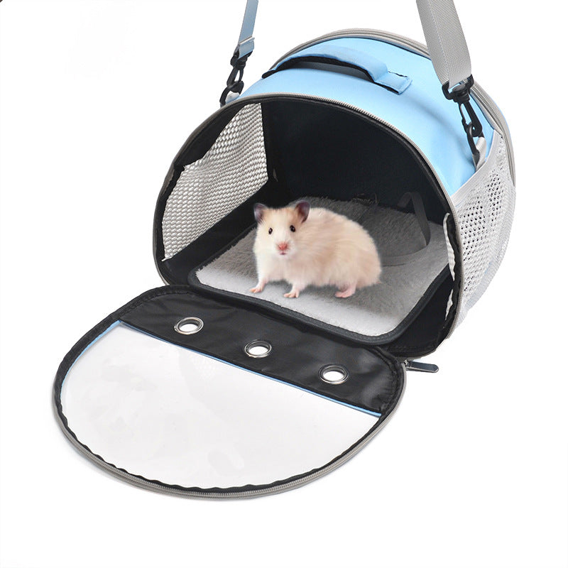 Sac messager à bandoulière portable pour animaux de compagnie