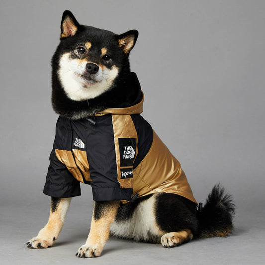 Chaqueta impermeable para perros grandes, resistente al viento y a la lluvia