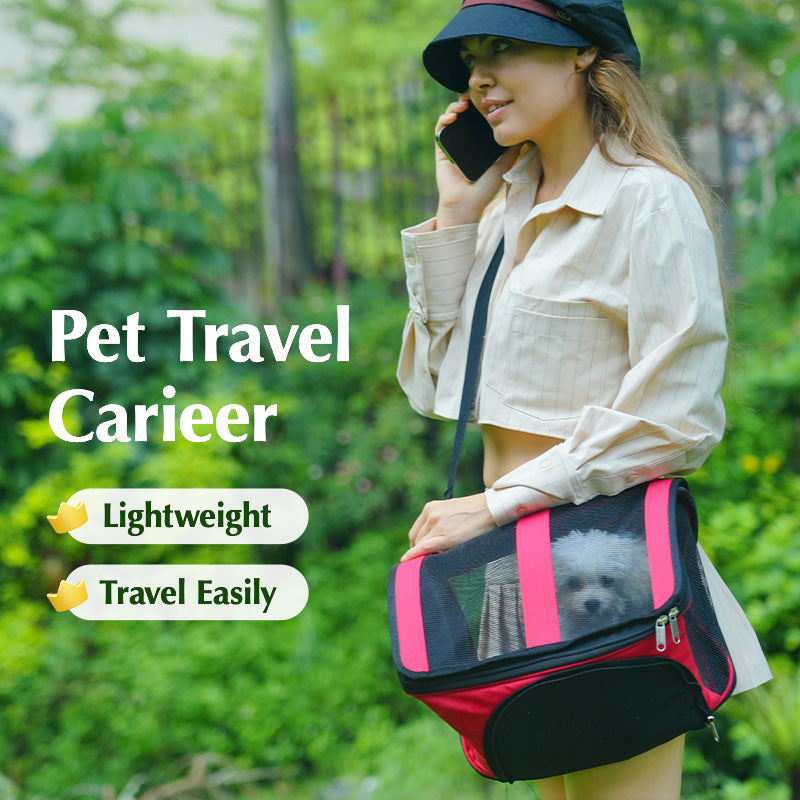 Nouveau sac Portable pour chat de compagnie sac de chat sac pour chien Portable sac pour animaux de compagnie transfrontalier vente chaude sac de chat à bande extérieure pliante avec Base