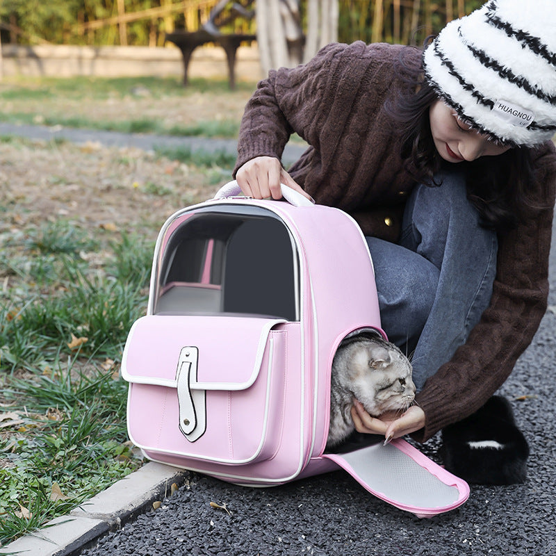 Bolso de gato simple de PU que combina con todo